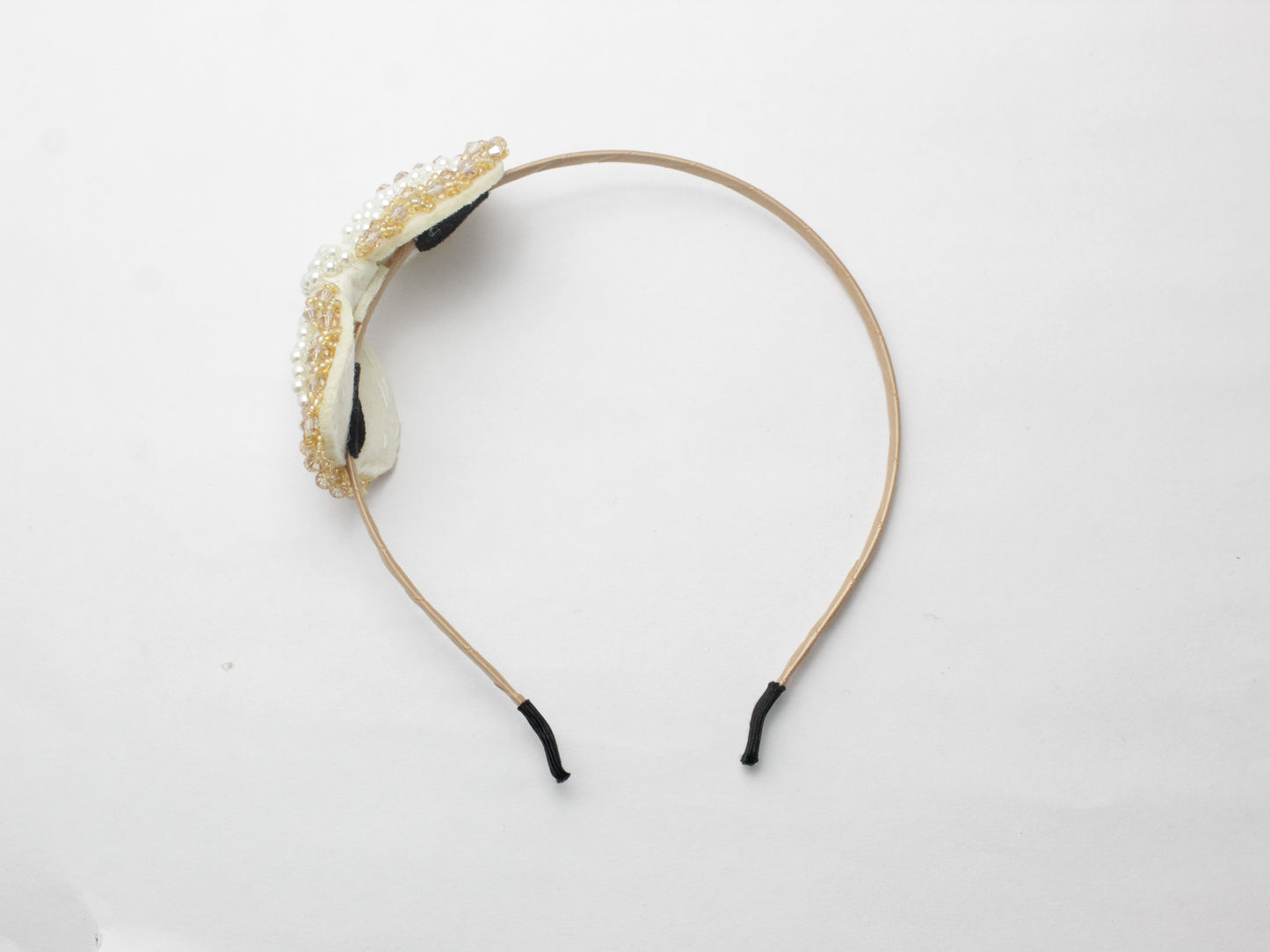 BOW PEARL HAIRBAND